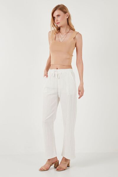 Lela Relaxed Fit Bol Paça Cepli Pantolon  PANTOLON 5865678