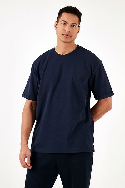 Buratti Cotton Crew Neck Regular Fit Basic T Shirt Ανδρικό T SHIRT5902731