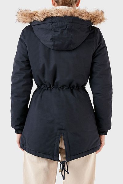 Norway Geographical Parka cu glugă detașabilă, căptușită cu pluș, termoizolată