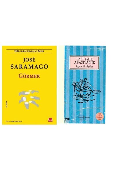 Kırmızı Kedi Yayınları Görmek - Jose Saramago - Seçme Hikayeler - Sait Faik A...