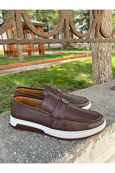 Pabuçhan Ayakkabı&Çanta Pabuçhan 1107 Чоловічі шкіряні ортопедичні черевики на щодень