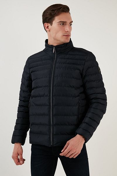 Buratti High Collar Zippered Pocket Slim Fit Puffer Coat Men's Coat 649002