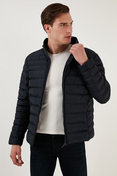 Buratti High Collar Zippered Pocket Slim Fit Puffer Coat Men's Coat 649002