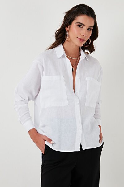 Lela Сорочка з подвійними кишенями на спині, 100% бавовна, вільний крій СОРОЧКА 51444591