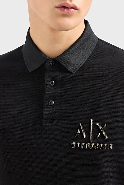 Armani Exchange Cotton Regular Fit Polo Neck T Shirt Men's POLO NECK T SHIRT 3DZFSB ZJM5Z 1200