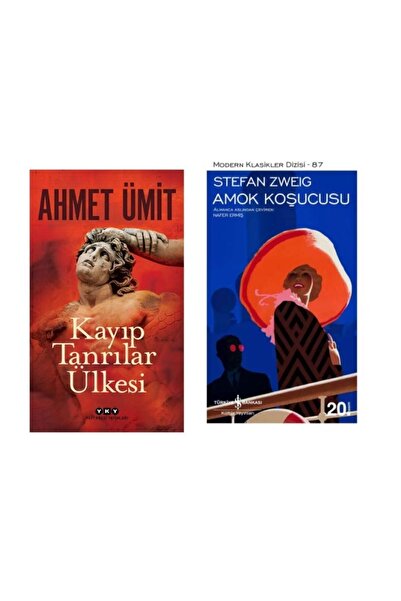 Yapı Kredi Yayınları ahmet ümit kayıp tanrılar - stefan zweig amok koşucusu