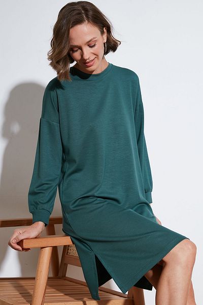 Lela Χαλαρή εφαρμογή Modest Tunic - Λεπτομερής σχισμή 5865878