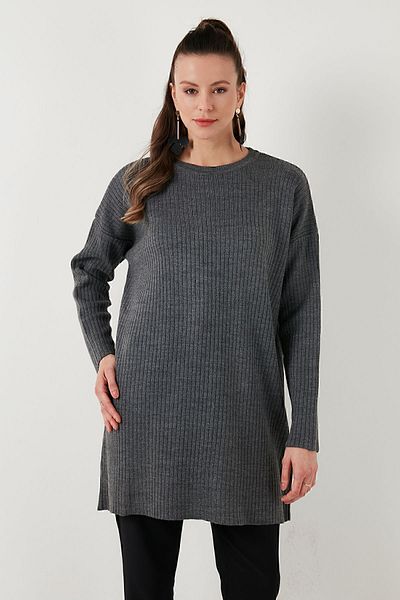 Lela Pulover de tricotaj cu gât crew - Modest 4616152