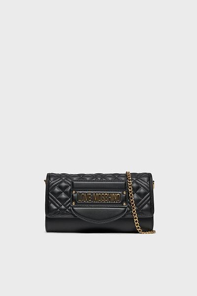 Love Moschino حقيبة سلسلة قابلة للفصل مع الشعار - JC4054PP1ILA0000