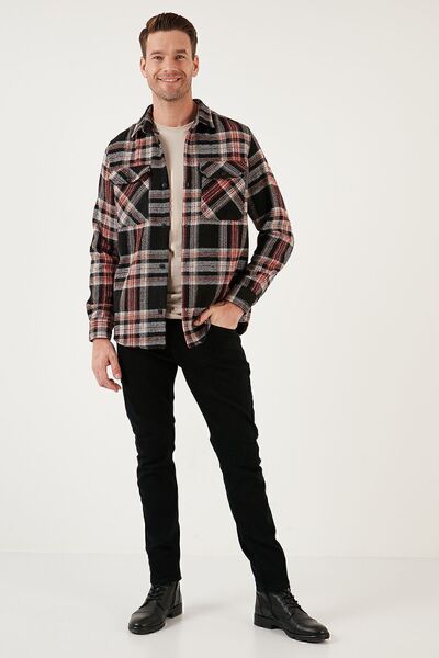 Buratti Екологічна сорочка з двома кишенями, регулярного крою, зимова, для чоловіків СОРОЧКА CF24W127159