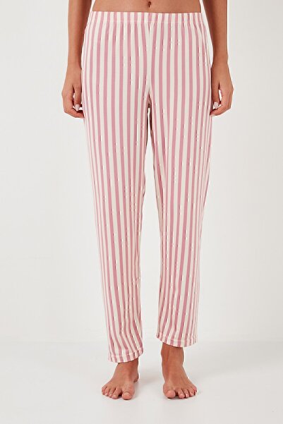 Lela Σετ πιτζάμες γιακά πουκάμισο με κανονική εφαρμογή με σχέδιο PAJAMAS SET65750101