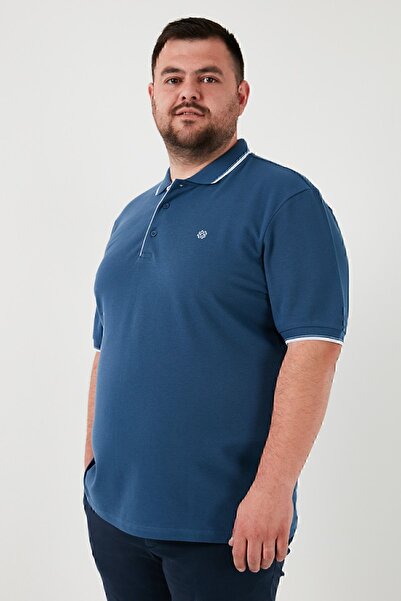 Buratti Men's Polo Neck T-Shirt - Large Size, Cotton, Regular Fit5902118b