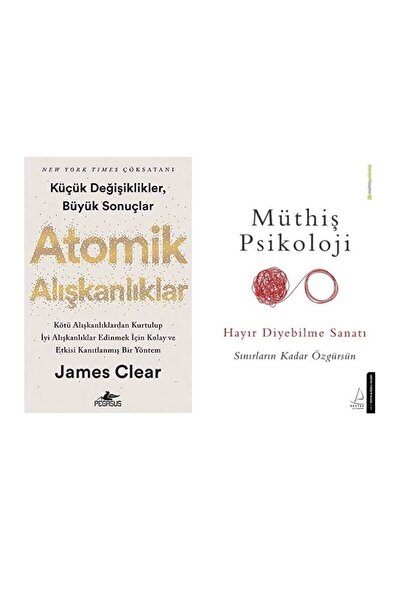 Destek Yayınları Atomik Alışkanlıklar James Clear - Müthiş Psikoloji Hayır Diyebilme Sanatı
