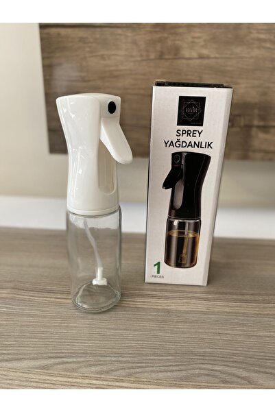 Silver Sprey Cam Yağdanlık Airfryer Fritöz Yağlık Beyaz