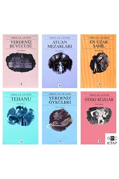 Metis Yayınları Yerdeniz Serisi 6 Kitap Set Ursula K. Le Guın