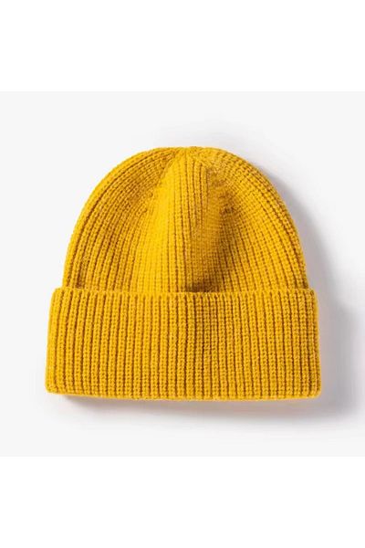 derikem Luxury Women's Beret - Basic Knitted and Elastic Acrylic