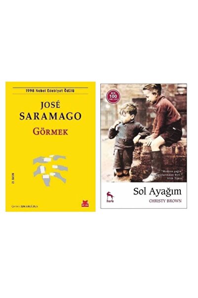 Kırmızı Kedi Yayınları Görmek - Jose Saramago - Sol Ayağım - Christy Brown