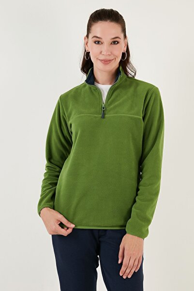 Lela Anti-pilling Slim Fit Soft Fleece - Μισό φερμουάρ που δεν κολλάει 590700