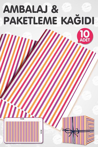 t tuğset etiket Packing Paper Packing Paper Gift Wrapping Paper Packing Paper 50x70 Cm 10 Pieces Colorful -t59