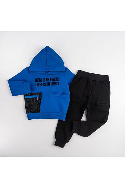 Pankido Boy's Sweatshirt and Tracksuit Set