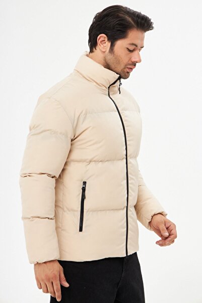 D1fference Men's Stone Lined Windproof Puffer Winter Jacket