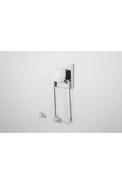 LarinHome Yapışkanlı Ikili Havluluk Askı Metal