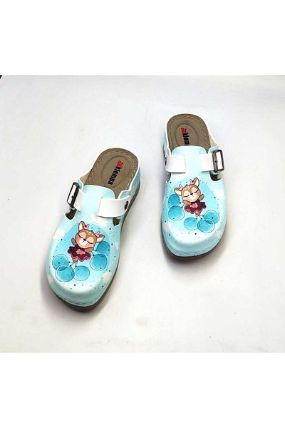 DR KLOMPA Gazelle Printed Women's Sabo Slippers
