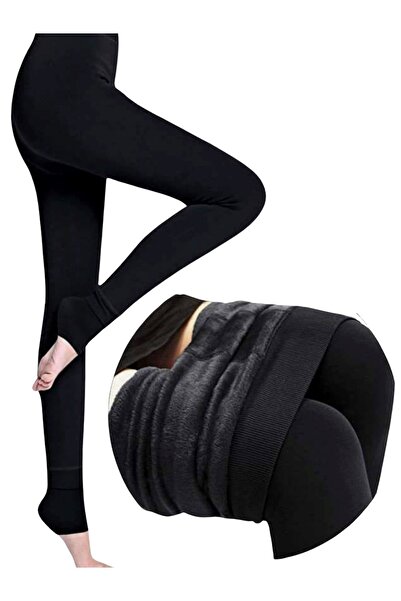 EMBA BUTİK Дамски зимни отслабващи плюшени термо клинове, бельо, плюшени терм...