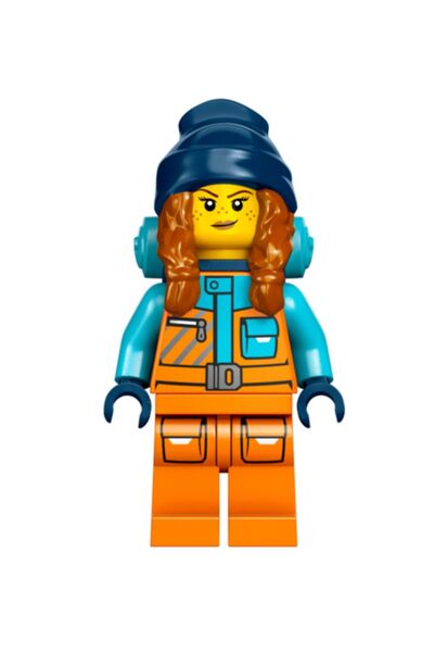 LEGO Aksesuar Moc City Town Minifigür Minifigure Arctic Explorer Kutup Kaşifi...