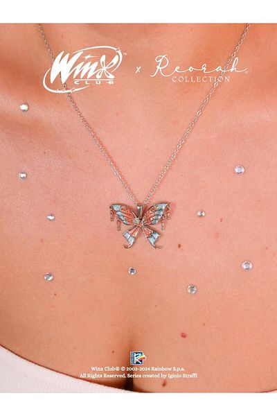 Reorah Collection Winx Club ®   Stella Enchantix - Puffed Women's Necklace