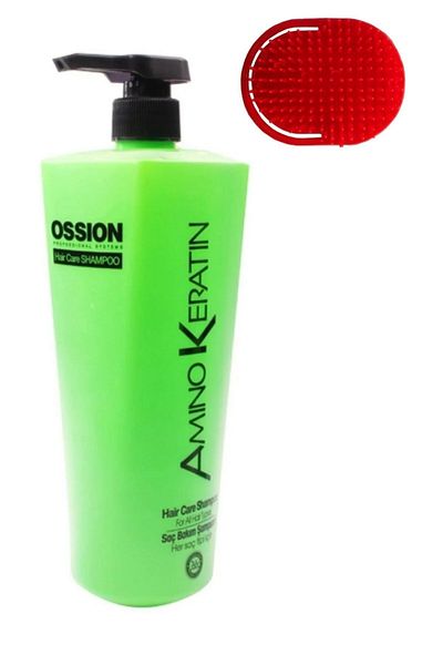 Morfose Ossion Keratin Shampoo 800 ml - Hair Washing Comb Included