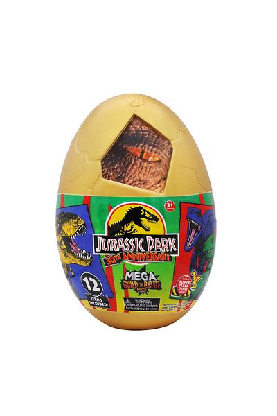 JURASSIC WORLD بيضة ضخمة بمناسبة الذكرى السنوية الثلاثين لـ Jurassic Captivz