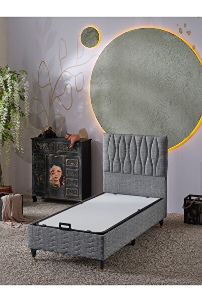 beehanem Almula Tek Kişilik 2Li Set (Baza+Başlık)(Yatak HARİÇ!!)