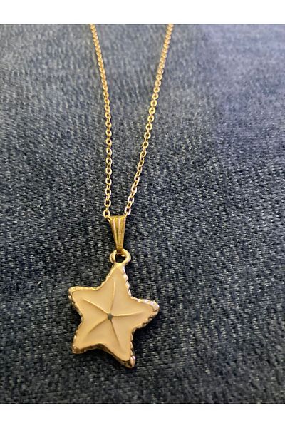 SWORDS CONCEPT Cream Sea Star Women's Necklace