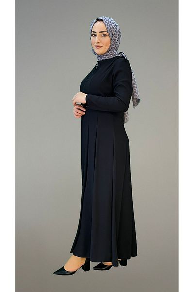 Taşpınar Butik Women's 16 Piece Sleeve Zipper Detailed Top Coat