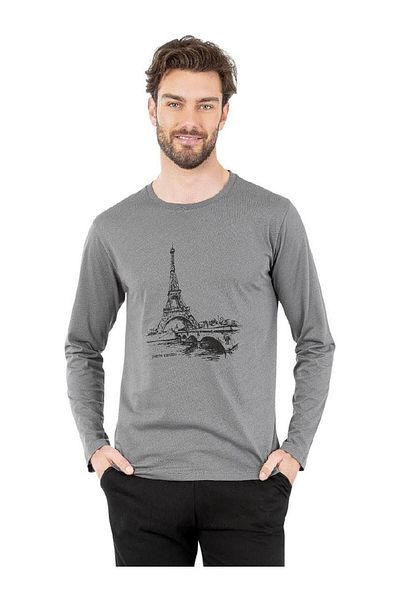 Pierre Cardin Σετ πιτζάμες PİERRE CARDİN 6064 Model Combed Cotton