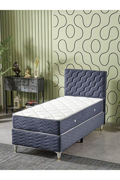 beehanem Simge Tek Kişilik (Baza+Başlık+Yatak) 3 Lü Set