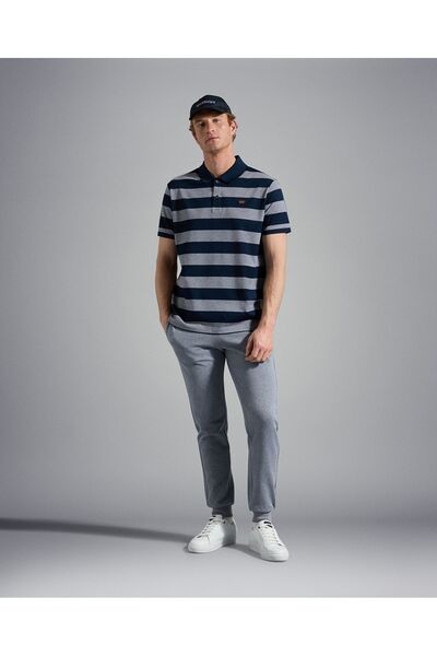 PAUL&SHARK Men's Knitted Poloshirt C.wCotton