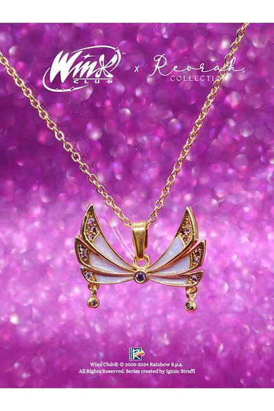 Reorah Collection Winx Club ®   Tecna Enchantix Fairy Wings - Necklace