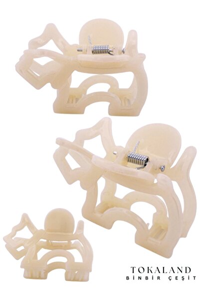 TOKALAND Agatha Köpek Mandal Toka - Scottish Köpekcik - Asetat Saç Tokası - Hafif Rahat Şık Günlük Toka