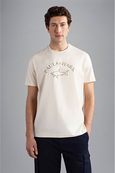 PAUL&SHARK ΑΝΔΡΙΚΟ ΠΛΕΚΤΟ T-SHIRT C.W. ΒΑΜΒΑΚΙ