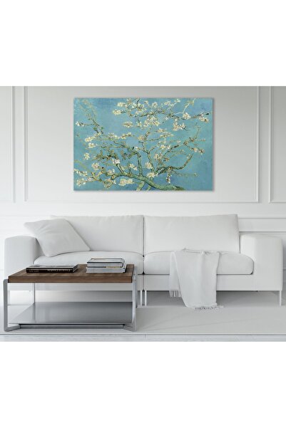 AllureArtDesign Çiçek Açan Badem Ağacı Kanvas Tablo, Van Gogh Tablo