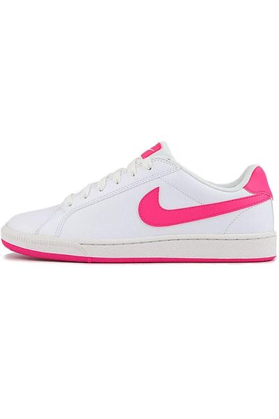 Nike Vintage Court Majestic Genuine Leather Sneaker - Casual White Pink Sneakers