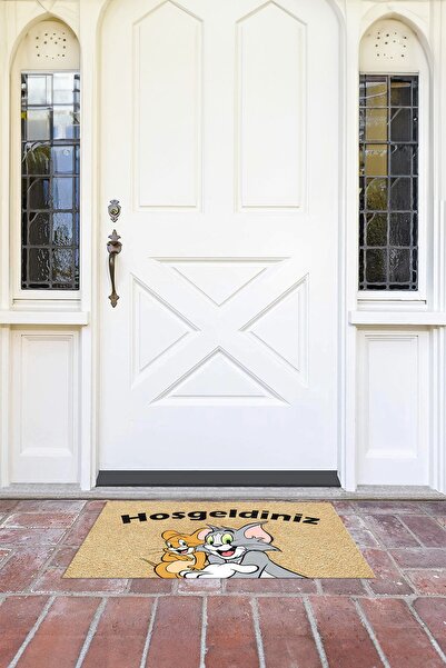 Napoli Home Printed Non-Slip Base Erasable Door Mat (40X60Cm)