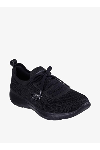 SKECHERS Women's Logo Print Sports Shoes with Lace-Up Closure - SUMMITS SNEAK...