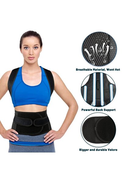 Ankaflex Κορσές όρθιας στάσης Διορθωτής στάσης κατά της καμπούρας Underwire ρυθμιζόμενος ιατρικός κορσές Unisex