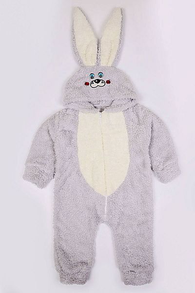 ALYAKİDS Welsoft Winter Jumpsuit with Rabbit Ears