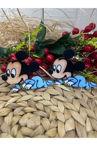 Deniz Party Store Micky Mouse Felt Figure - 2 Pieces Armada