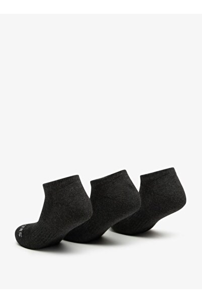 SKECHERS Unisex 1/2 Havlu No Show Spor Çorapları - Spor Çorapları - 3'lü Takım, S111102B-010