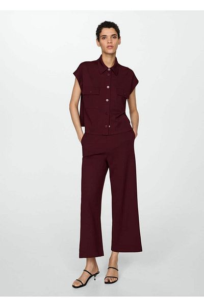 MANGO Woman Knitwear Trousers